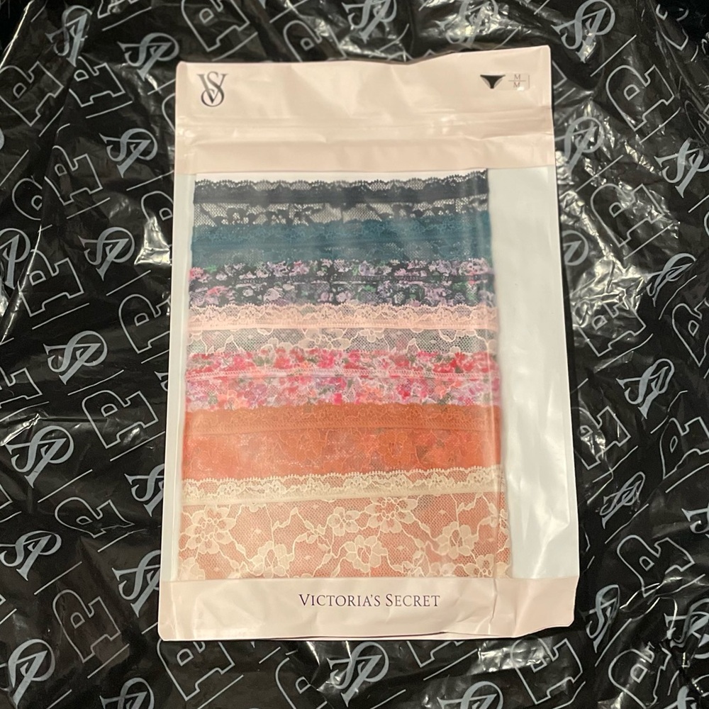 Victoria's Secret 7-pack lace panties